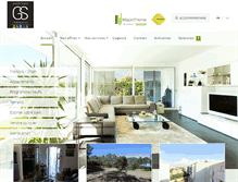 Tablet Screenshot of majord-home-immobilier.com